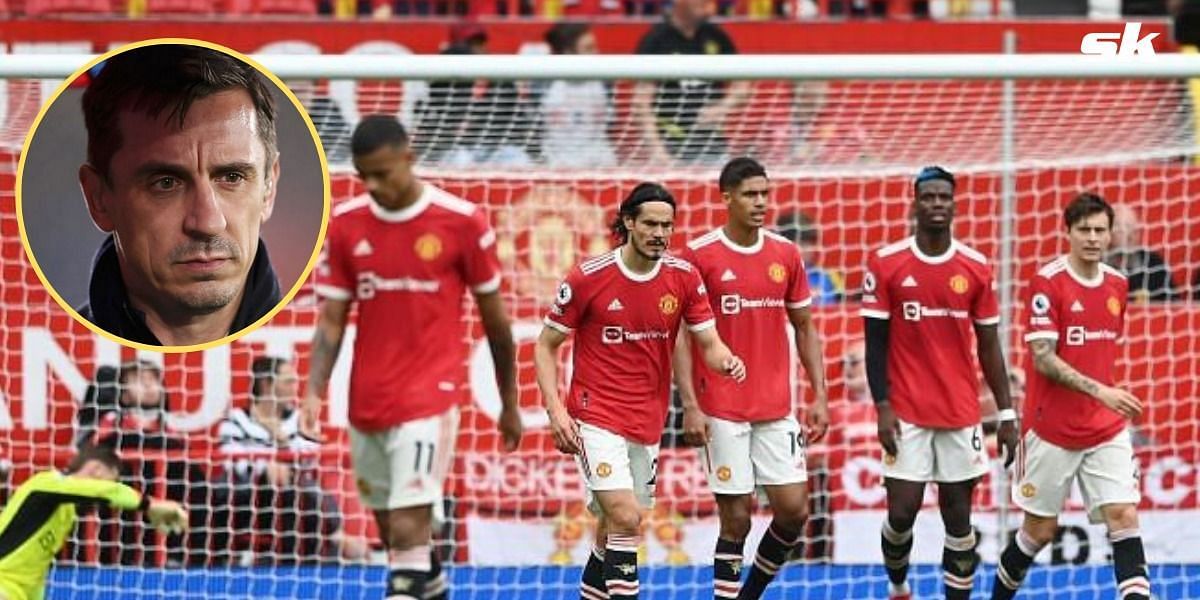 Sky Sports pundit Gary Neville was not happy with the Manchester United players&#039; performances in their 4-2 defeat to Leicester City