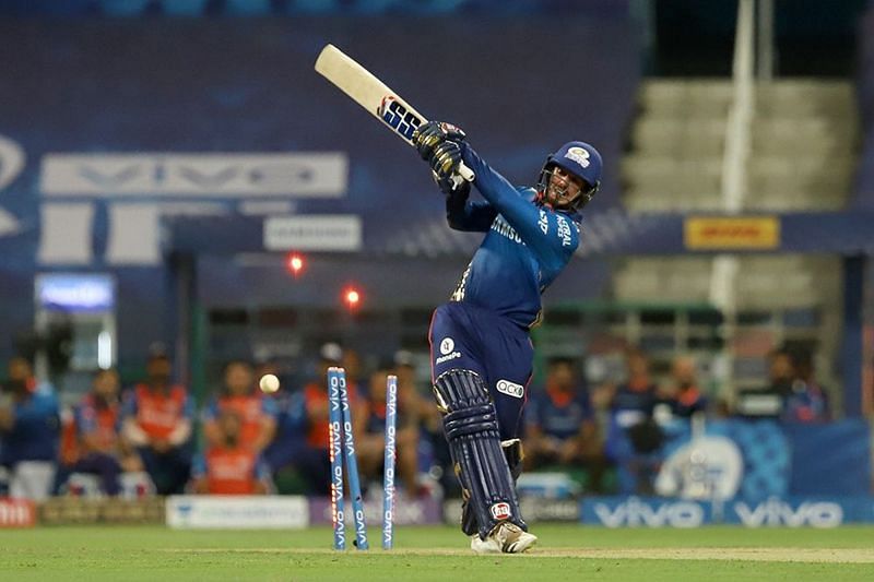 Quinton de Kock has not been so consistent for the Mumbai Indians in IPL 2021 (Image Courtesy: IPLT20.com)