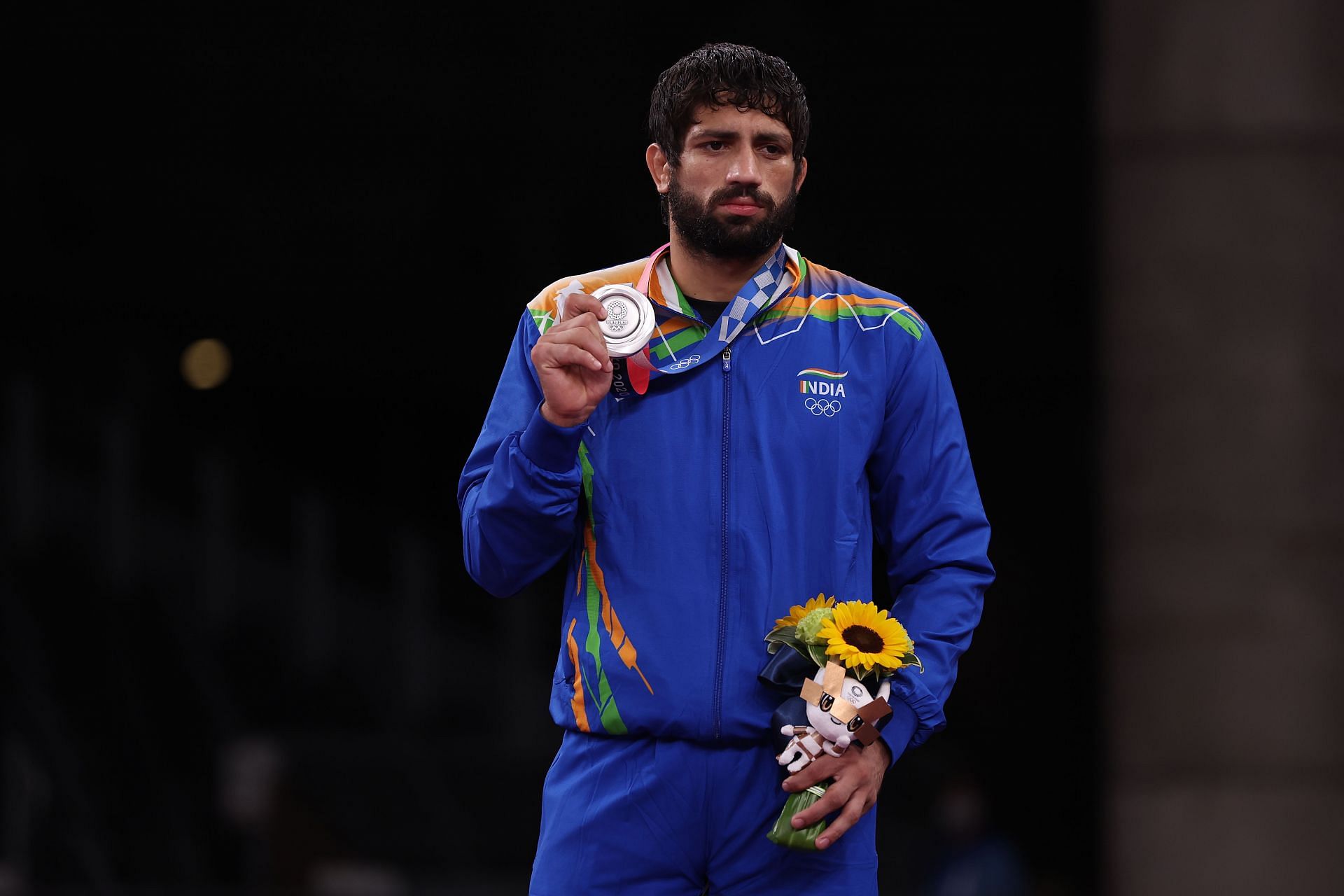Ravi Dahiya won a silver medal at the Olympics.