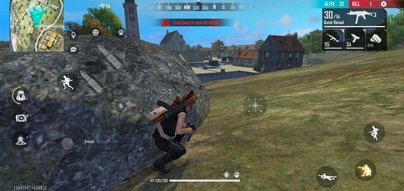 Always look for cover in a match (Image via Free Fire MAX)