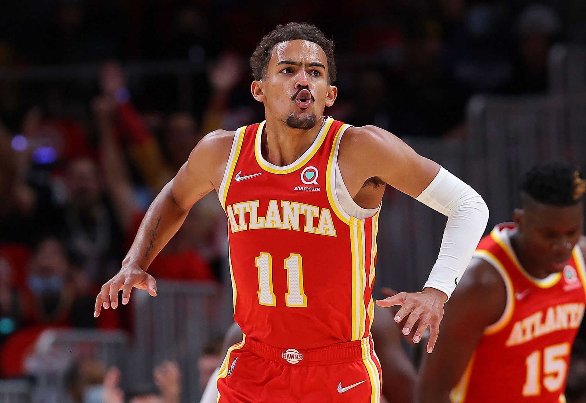 Trae Young of the Atlanta Hawks.