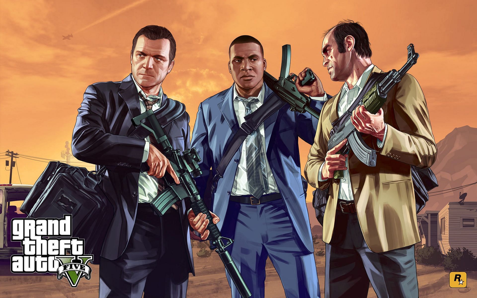 There is plenty to do in GTA 5, especially since one has up to three protagonists to control (Image via Rockstar Games)