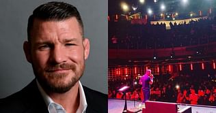 Watch: Michael Bisping makes a fan's day as he agrees to sign autograph on his thigh