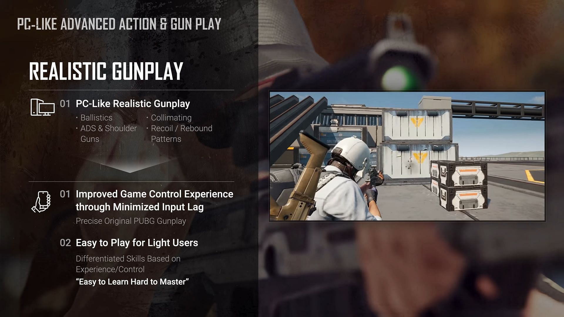 The game will offer better gunplay (Image via PUBG New State / YouTube)