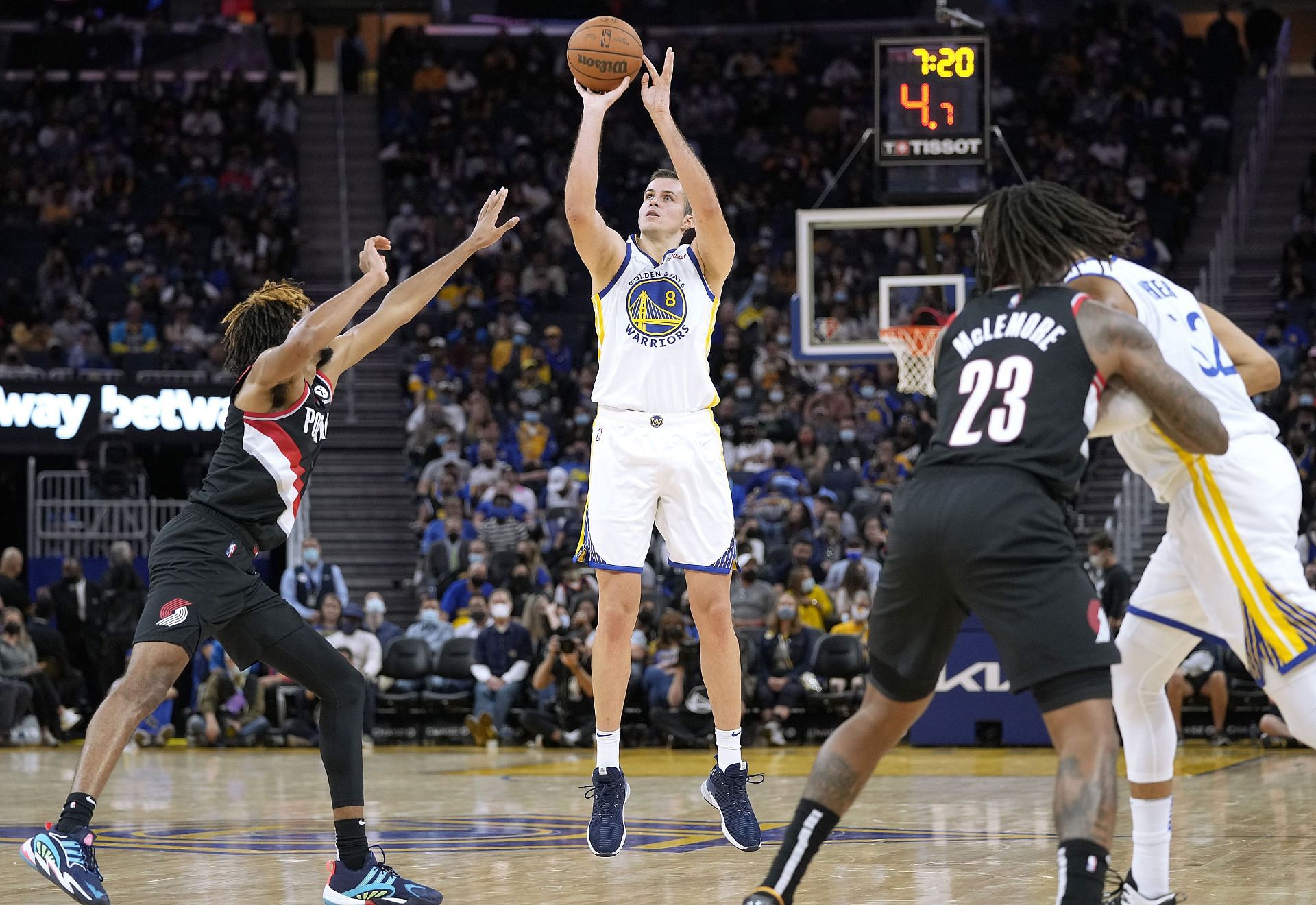 Nemanja Bjelica emerged as a key player for the Golden State Warriors