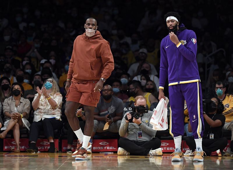 LeBron James and Anthony Davis will look to repeat their 2020 success