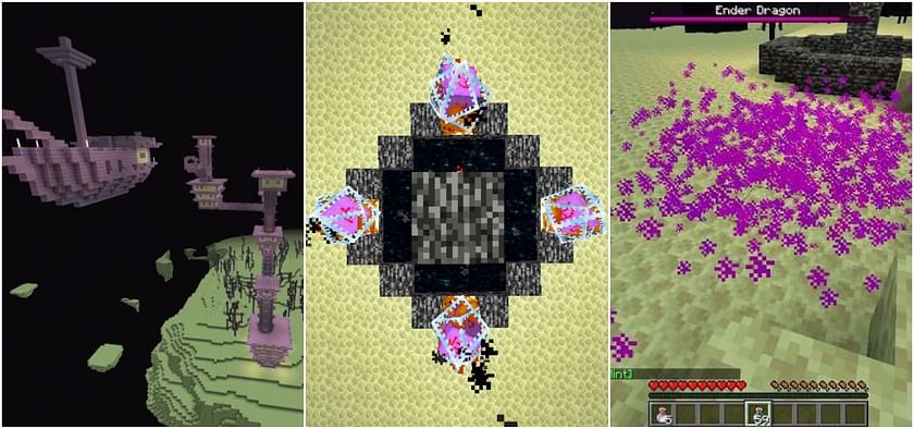 Minecraft player brings the Ender Dragon to the Overworld without