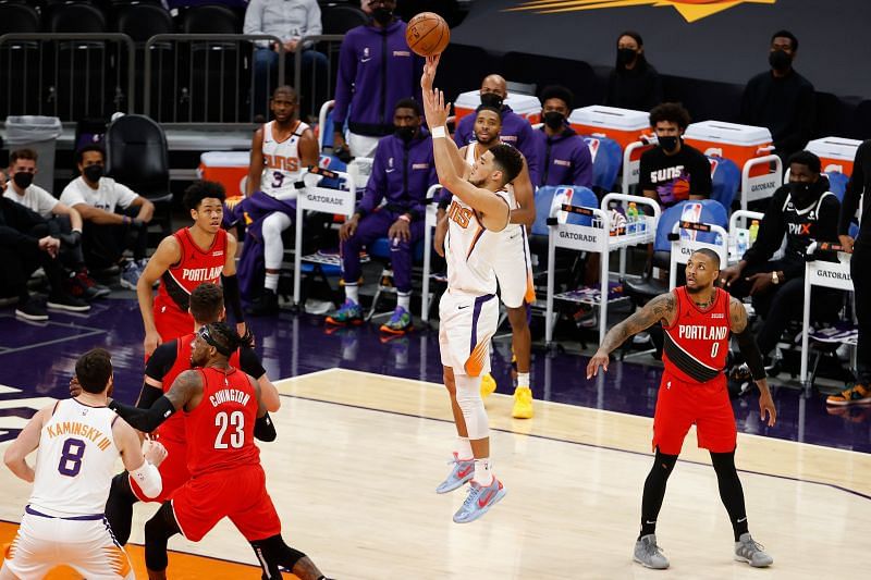 The Phoenix Suns will take on the Portland Trail Blazers in a battle of potential playoff-bound teams in a friendly game on Wednesday