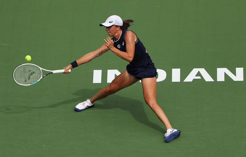 Iga Swiatek at the BNP Paribas Open