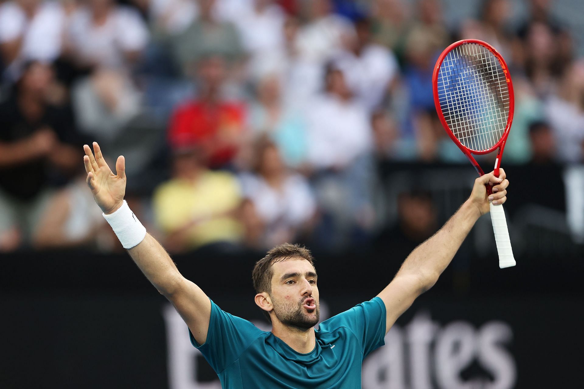 Marin Cilic is currently playing at the Kremlin Cup.