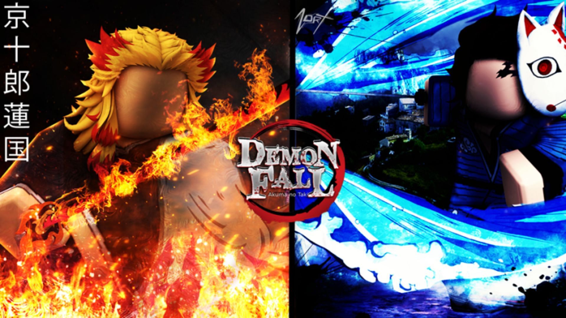 Be a demon slayer or demon. (Image via Roblox)