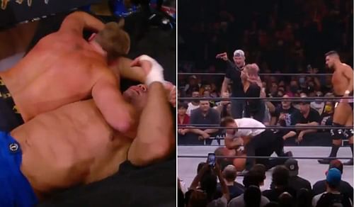 UFC legend Junior Dos Santos made his in-ring AEW debut