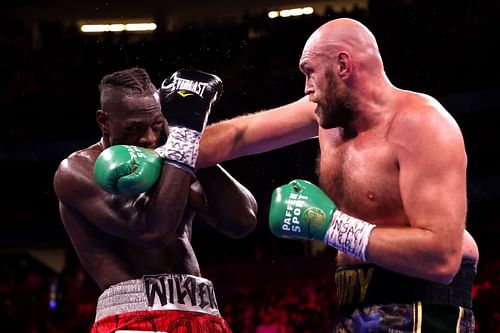 Tyson Fury v Deontay Wilder at the T-Mobile Arena in Las Vegas