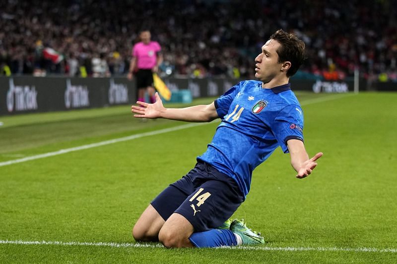Federico Chiesa is expected to play for Italy in their clash with Spain on Wednesday evening