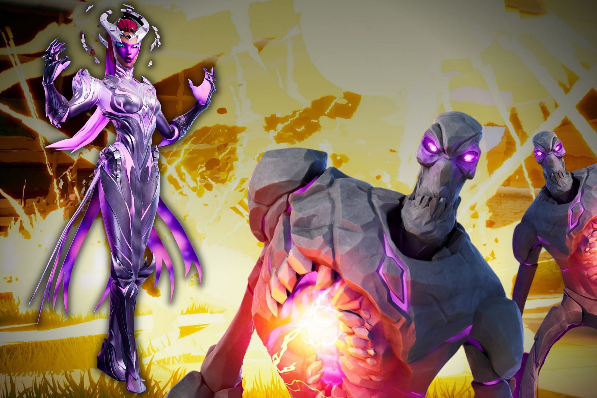 Unlock the Cube Queen from the Season 8 Battle Pass in Fortnite after completing multiple challenges present in the game (Image via Sportskeeda)