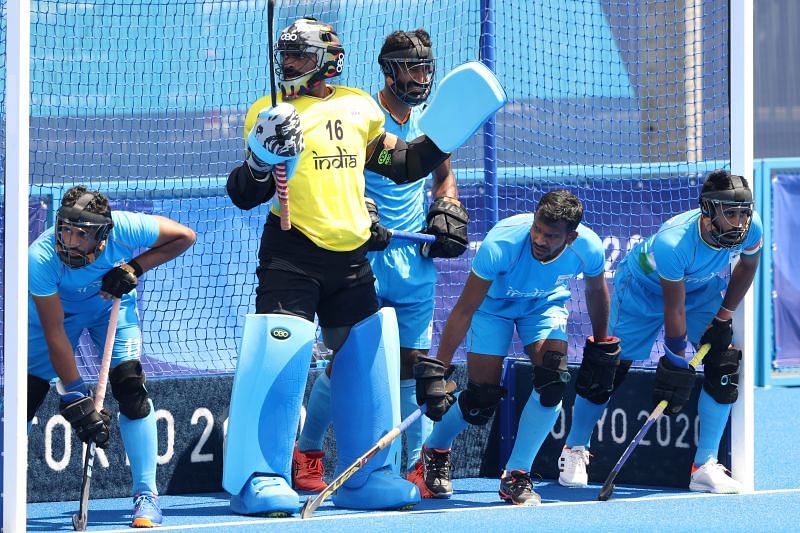 Indian defence put to test during the semi-finals of the Olympic games