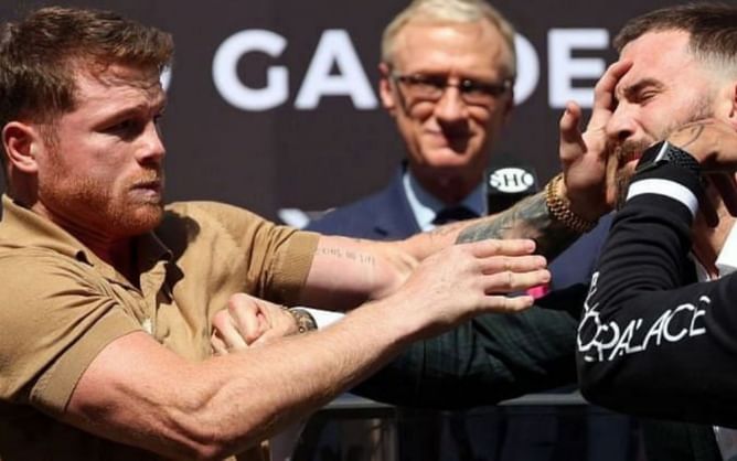 Watch: Robin Black's incredible breakdown of the altercation between Canelo Alvarez and Caleb Plant