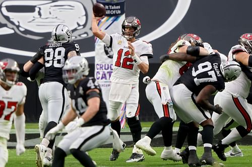 Tampa Bay Buccaneers quarterback Tom Brady