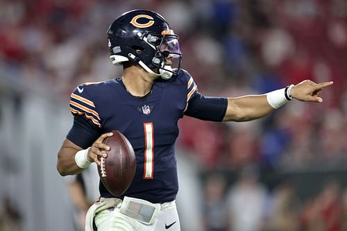 Chicago Bears quarterback Justin Fields