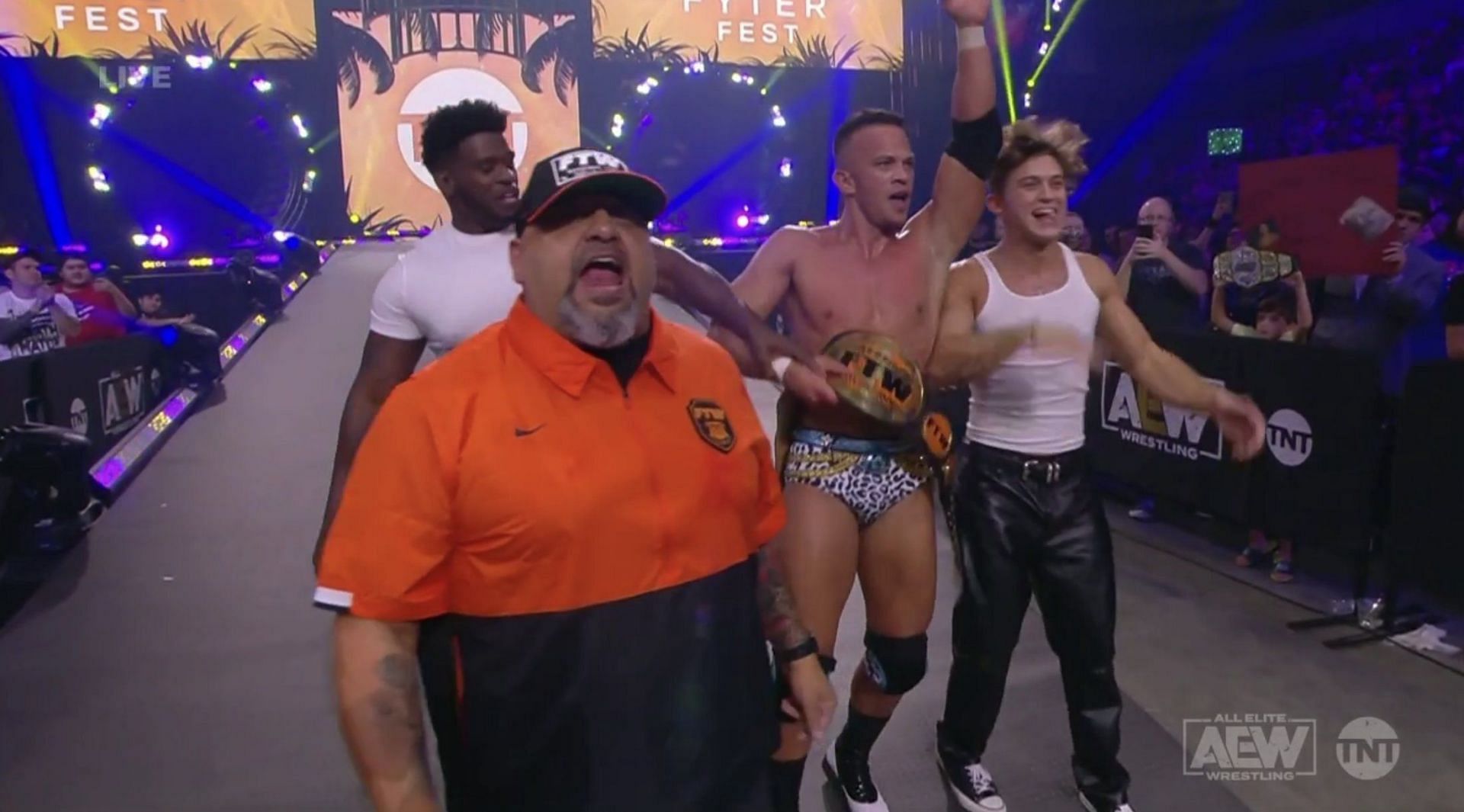 Team Taz betrayed Brian Cage earlier this year in AEW