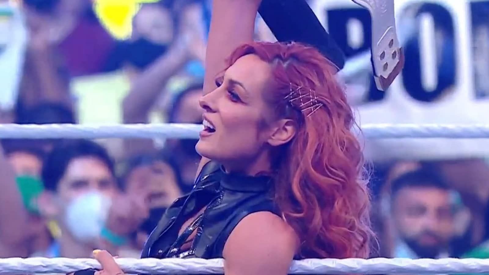 Becky Lynch is all for the crowd