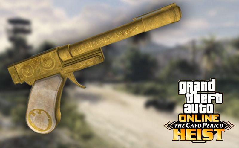 The coveted Perico Pistol (Image via Rockstar Games)