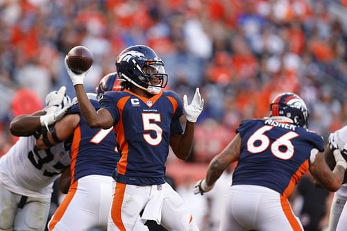 Denver Broncos QB Teddy Bridgewater vs Las Vegas Raiders