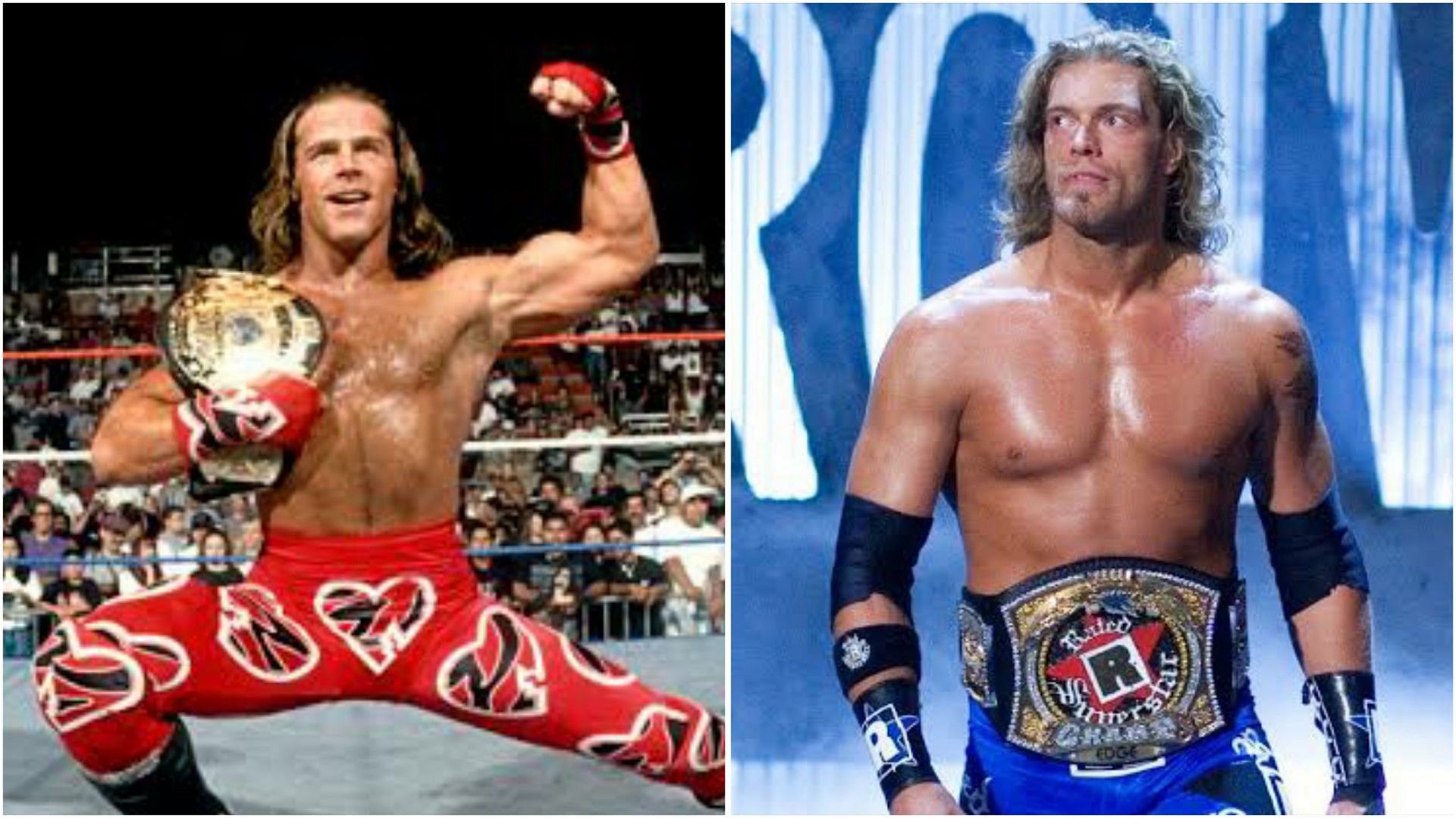 Shawn Michaels and Edge achieved success in both singles and tag team divisions.