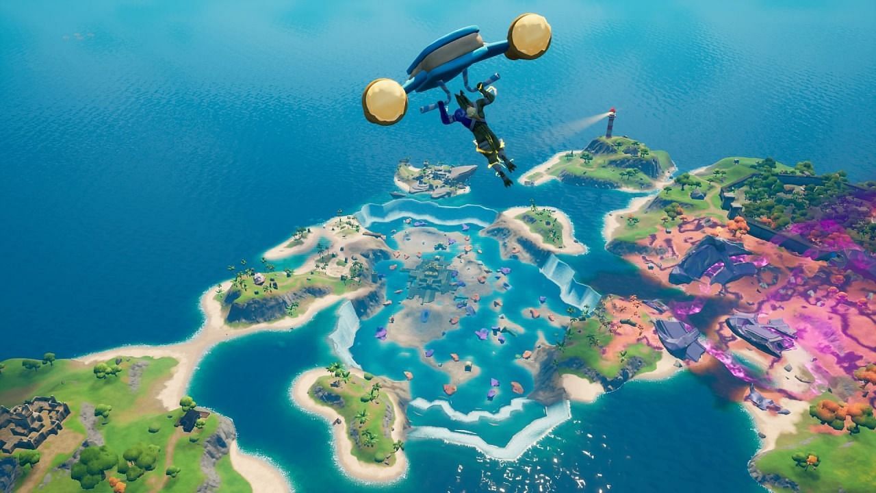 Coral Castle location in Fortnite (Image via Epic Games)