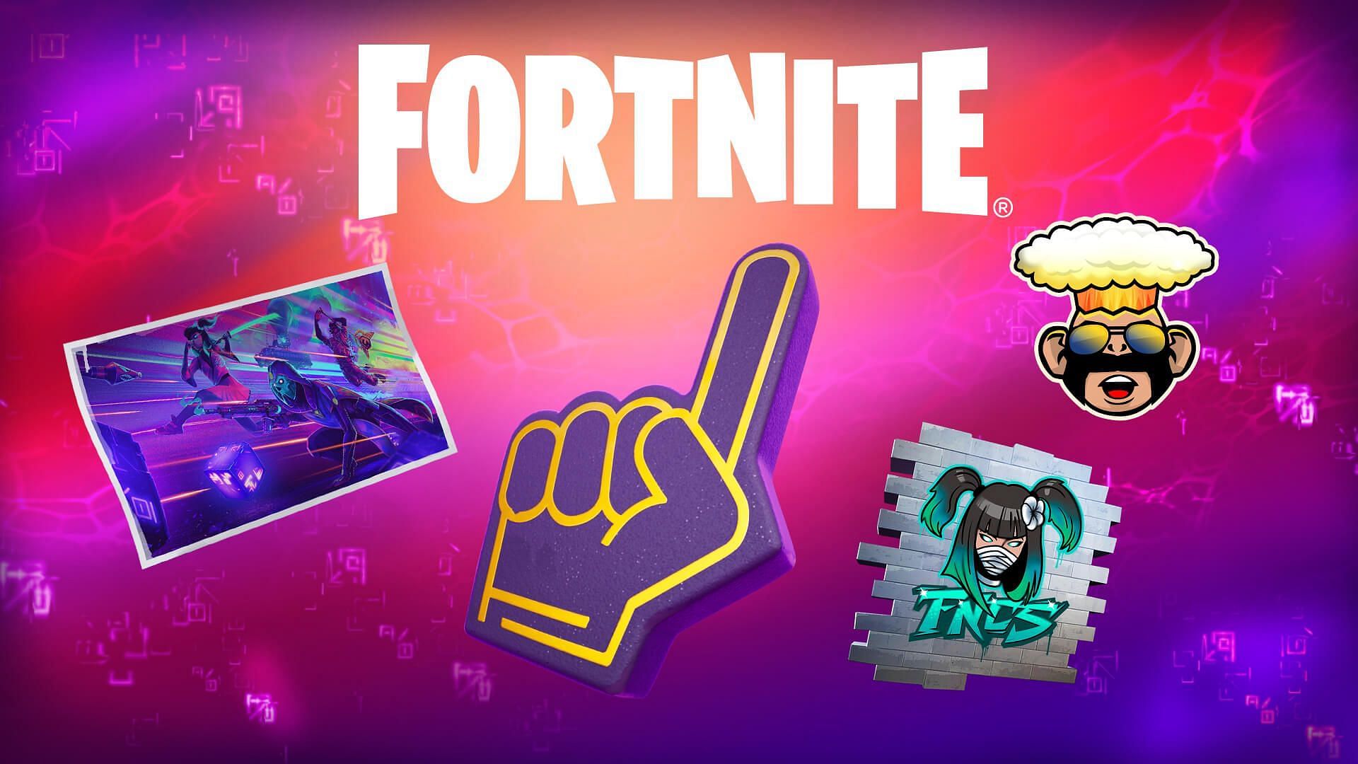 Fortnite Champion Series 2021 free rewards (Image via Epic Games)