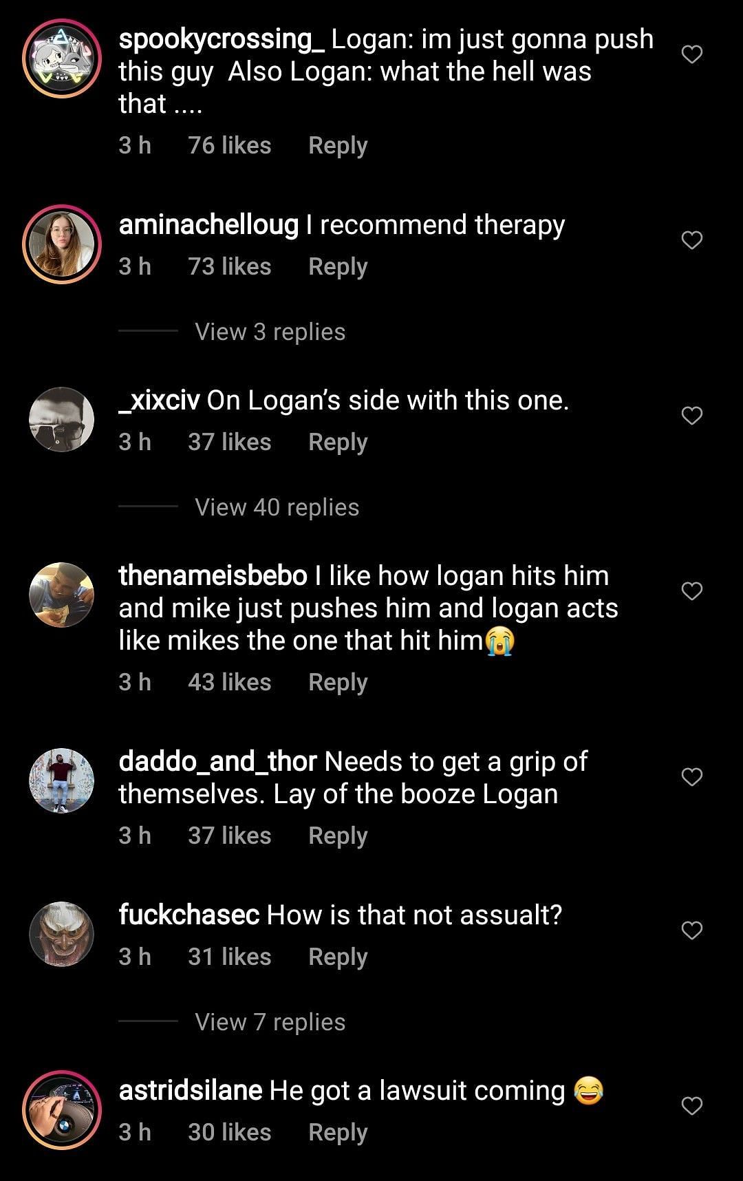 Internet reacts to Logan Paul attacking stranger 3/3 (Image via defnoodles/ Instagram)