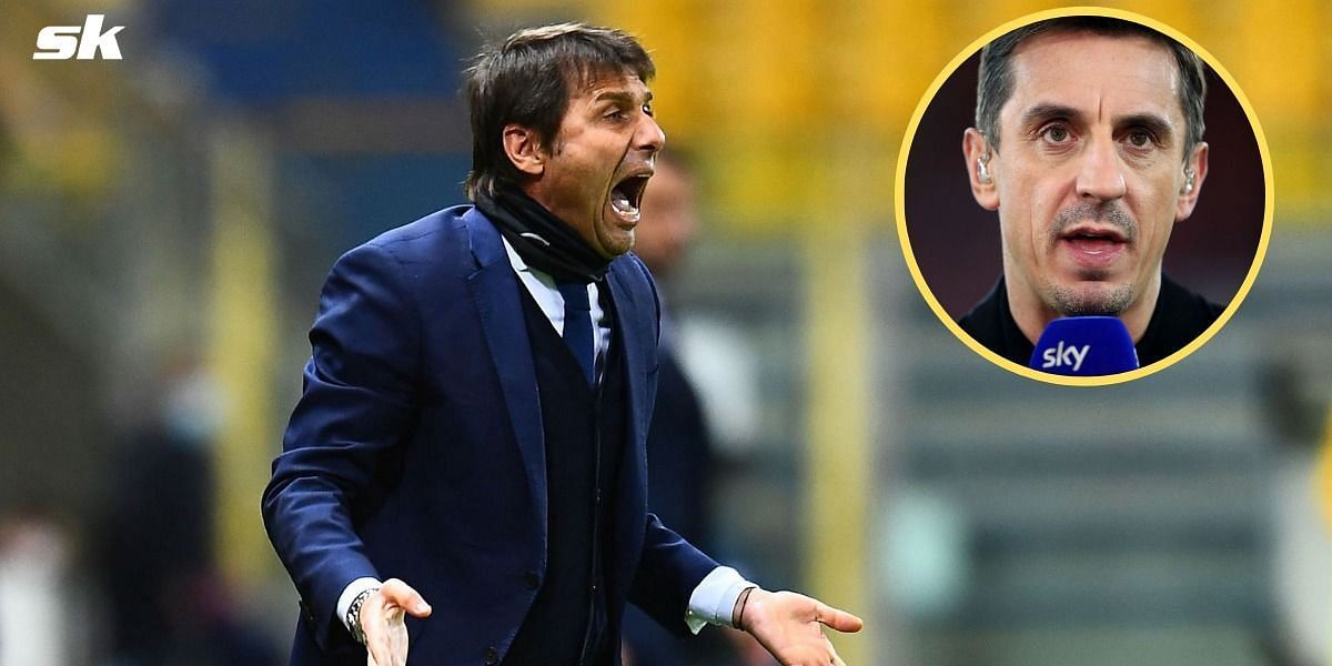 Former Manchester United player Gary Neville does not think Antonio Conte is right for the managerial job at Old Trafford