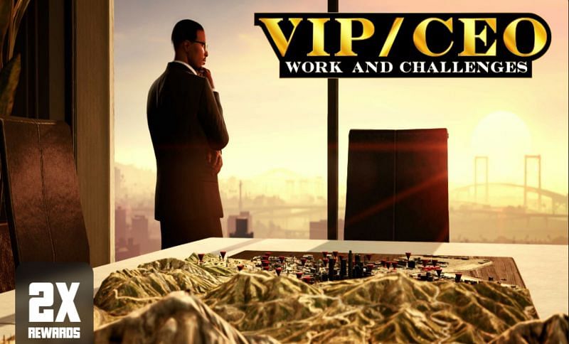 VIP/CEO work and challenges offer double the rewards (Image via Rockstar Games)