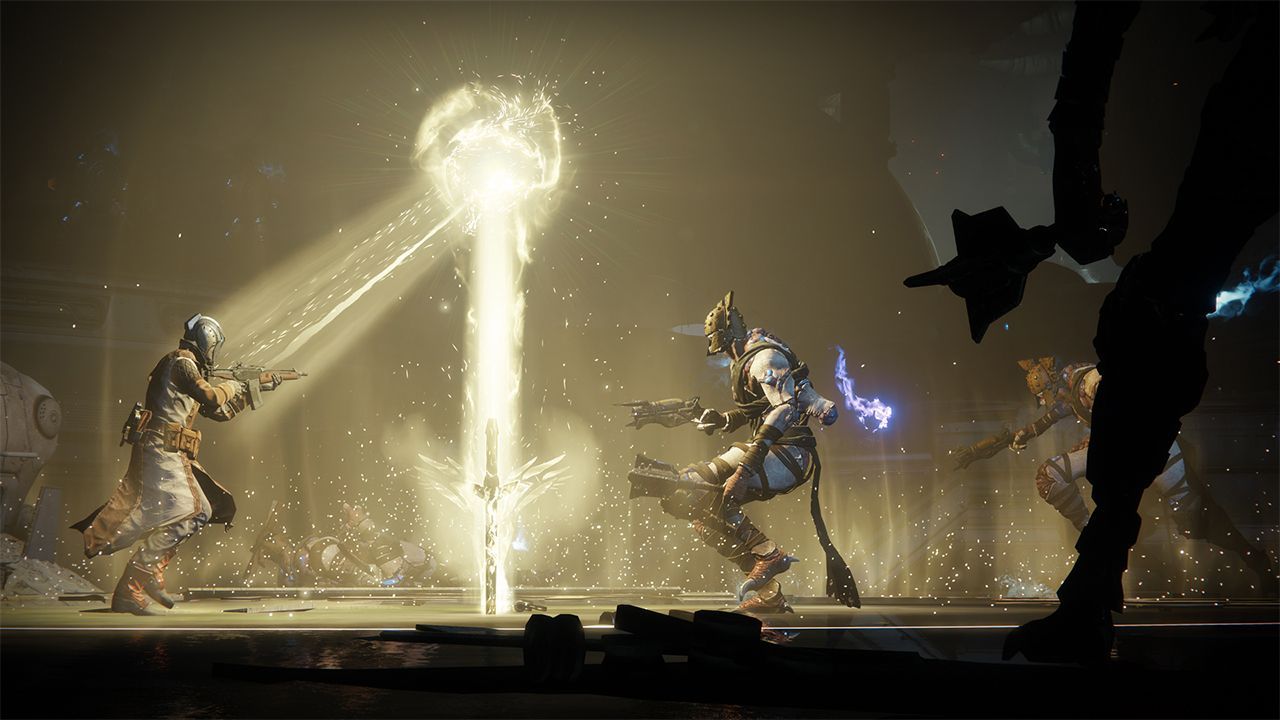 Warlock Well of Radiance (Image via Bungie)