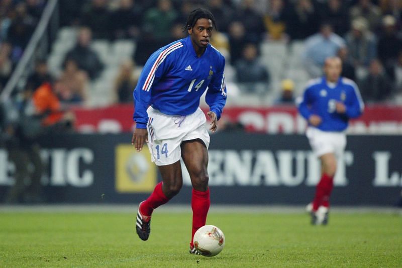 Philippe Christanval playing for France