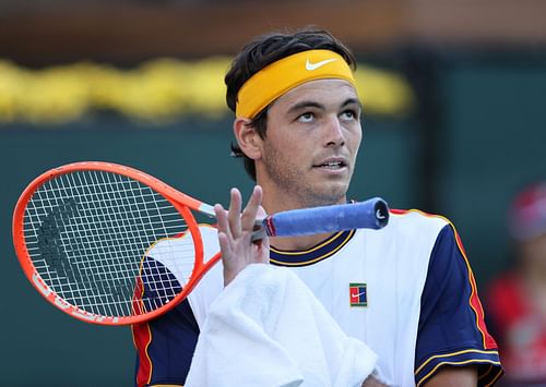 Taylor Fritz at the BNP Paribas Open