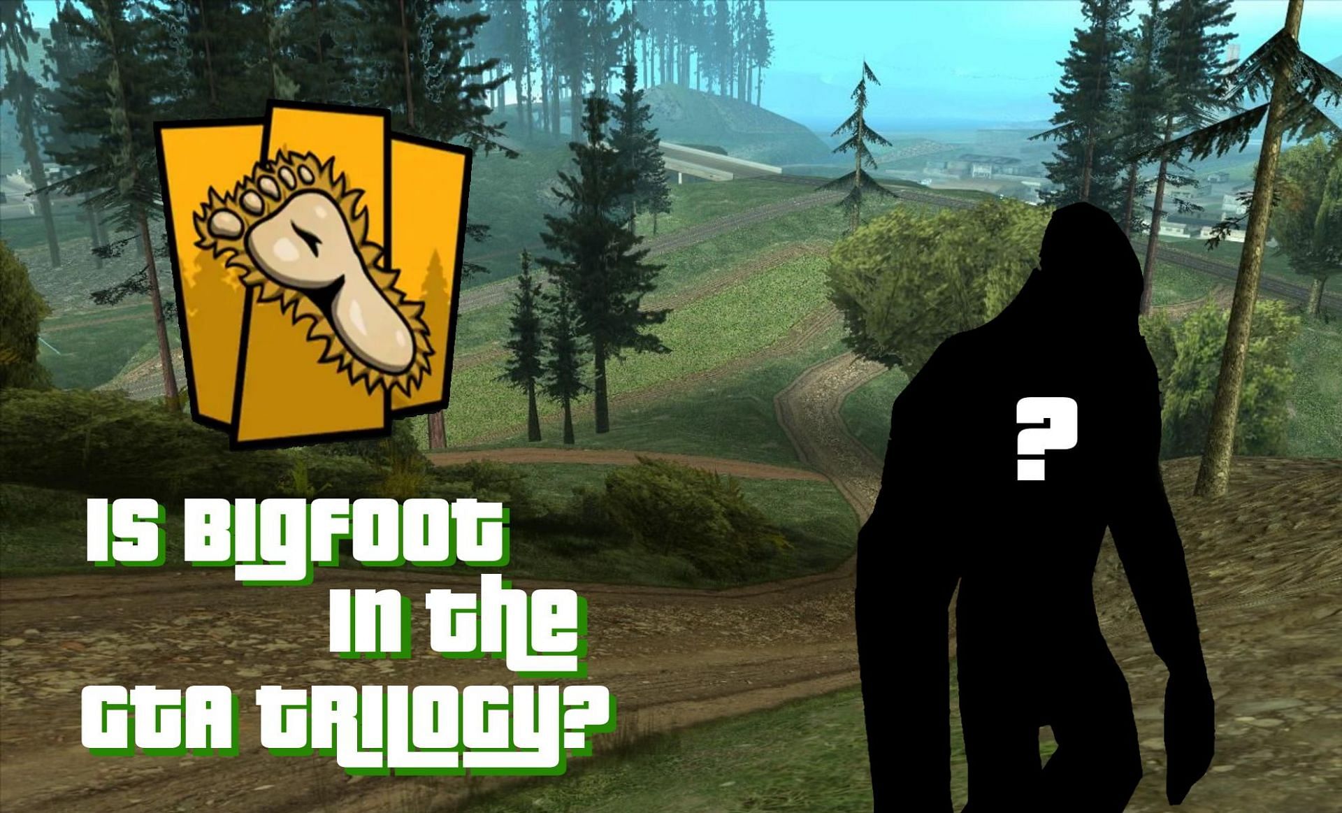 Bigfoot is one of the biggest mysteries in the GTA series (Image via Sportskeeda)