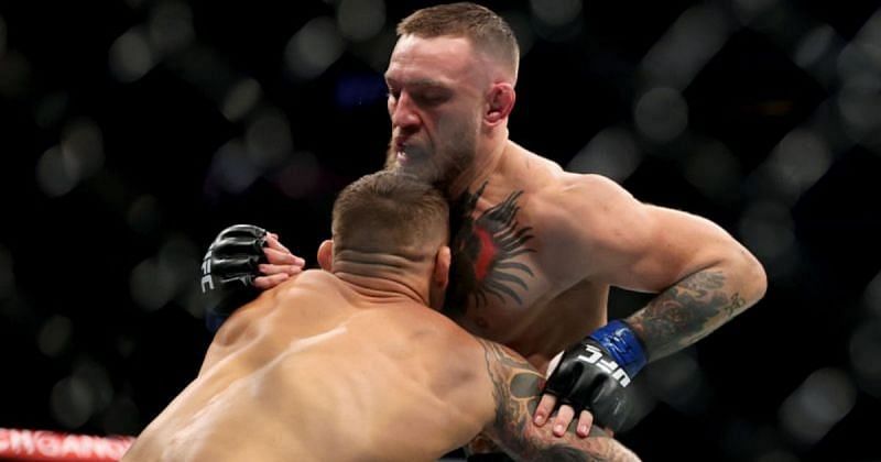 Dustin Poirier vs. Conor McGregor at UFC 264