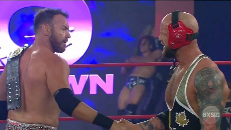 IMPACT Wrestling&#039;s main-event featured Christian Cage and Josh Alexander teaming up