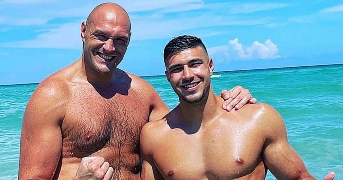"If Tommy can't splatter Jake Paul, I'll retire him from boxing" - Tyson Fury claims he will change Tommy Fury's last name if brother loses to Jake Paul