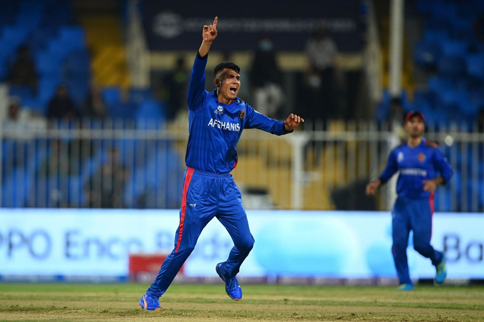 Afghanistan spinner Mujeeb Ur Rahman.