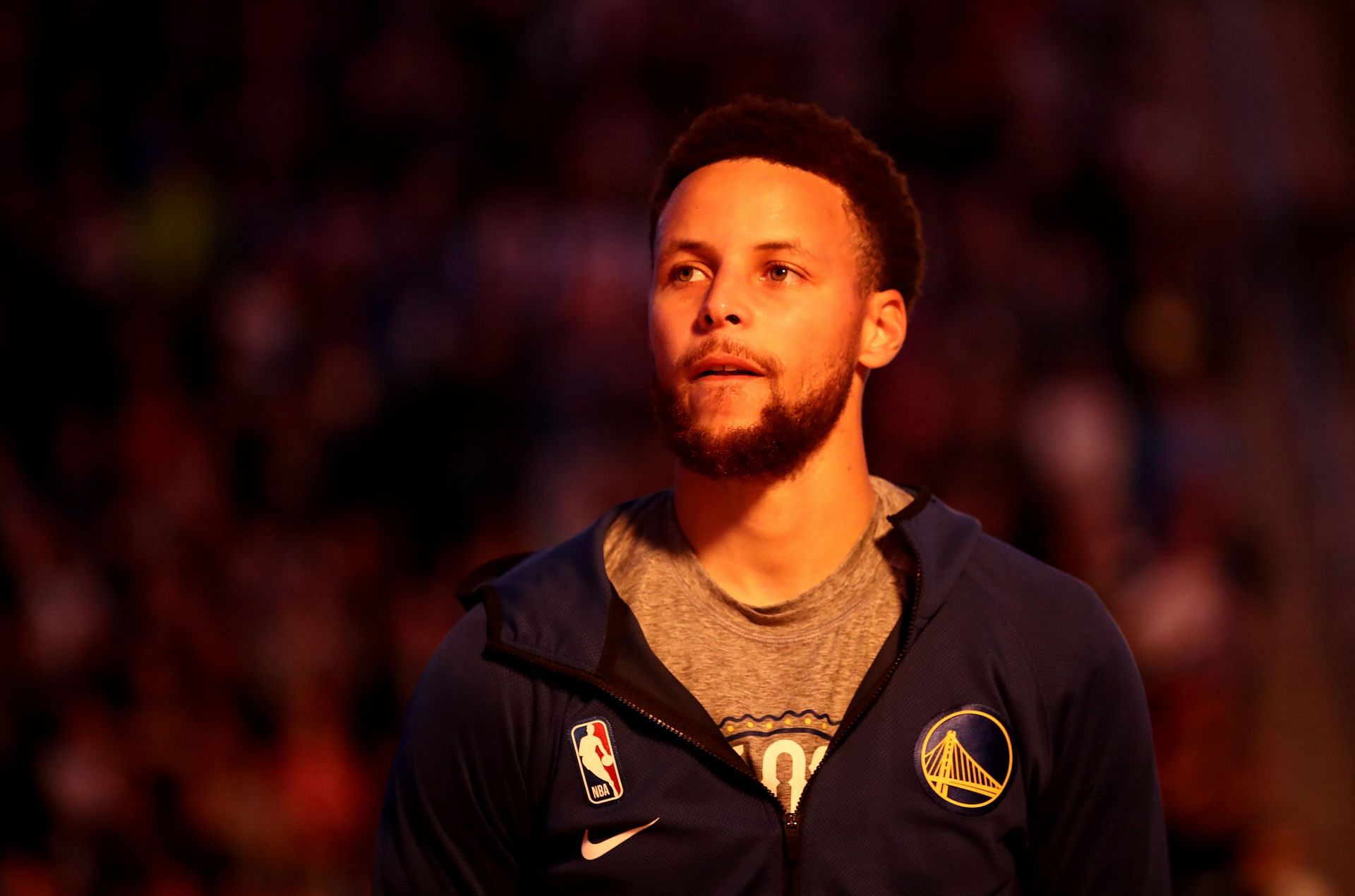 Stephen Curry of the Golden State Warriors in the 2019-20 NBA season