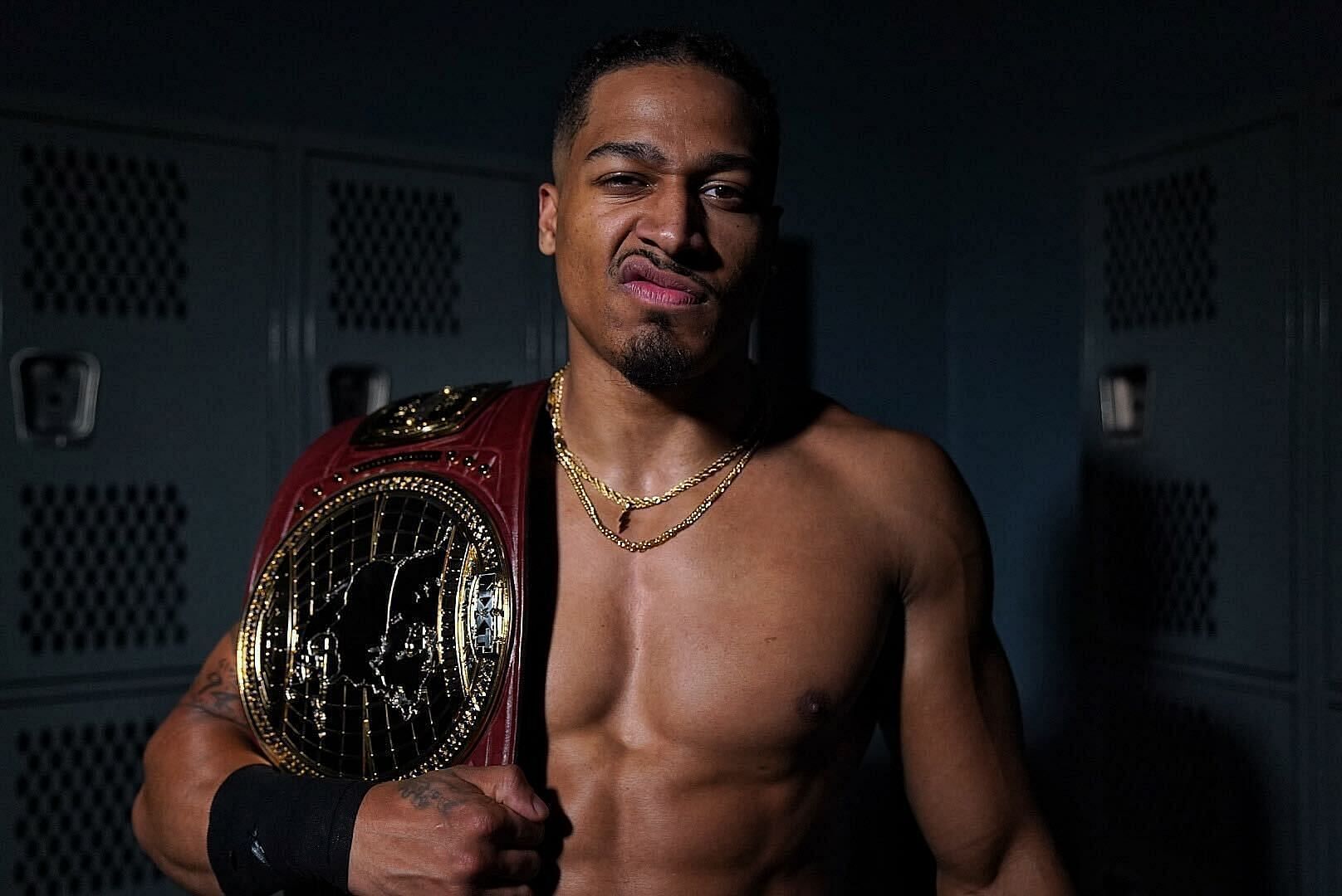 NXT North American Champion Carmelo Hayes