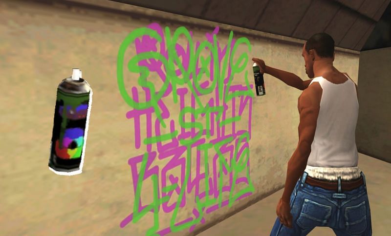 gta san andreas spray paint