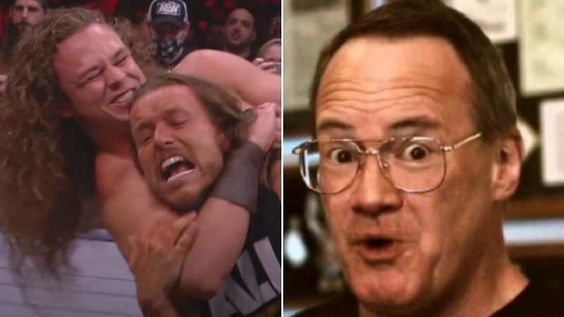 Adam Cole tapped out in a post-match segment on AEW Rampage