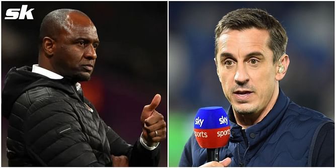 "He did good work', 'I liked his energy" - Patrick Vieira and Gary Neville praise Chelsea loanee for performance against Arsenal