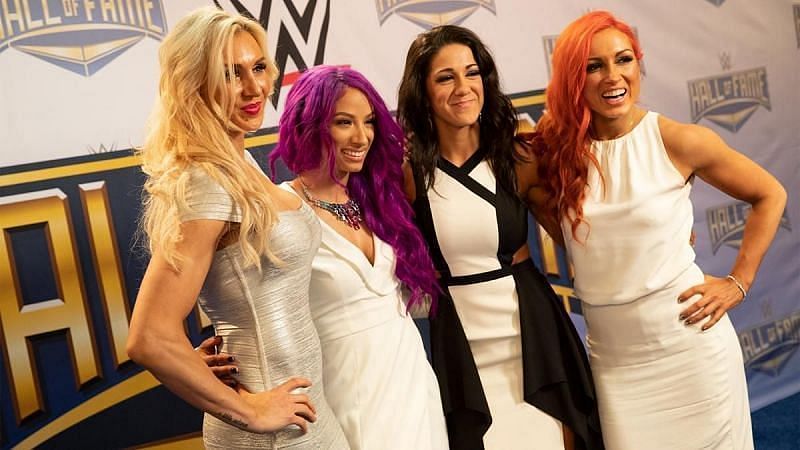 Charlotte Flair, Sasha Banks, Bayley, and Becky Lynch have inspired a generation of wrestlers