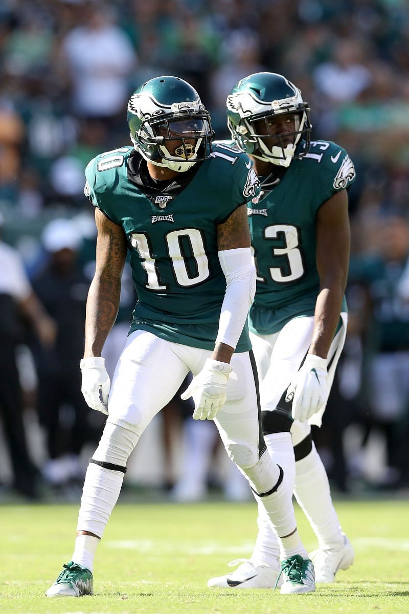 Nelson Agholor with the Philadelphia Eagles at the height of their power