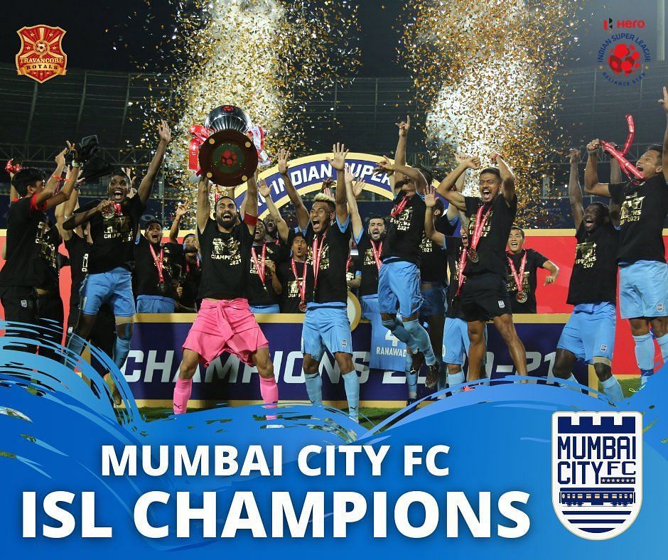 Mumbai City FC won their first-ever ISL title in the 2020-21 season.