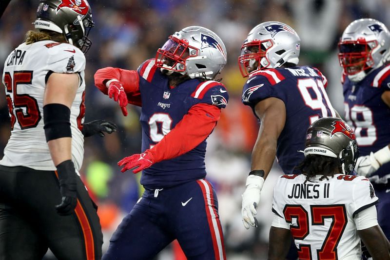 New England Patriots pass rusher Matt Judon